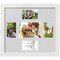 ArtToFrames Collage Photo Picture Frame with 1 - 5x7 and 4 - 3x5 inch Openings, Framed in White with Over 62 Mat Color Options and Regular Glass (CSM-3966-331)